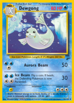 Dewgong BASE4 36