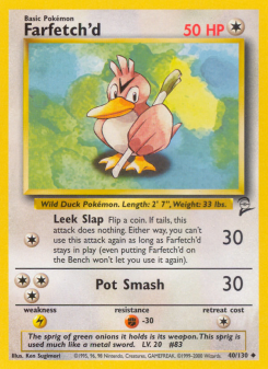 Farfetch'd BASE4 40