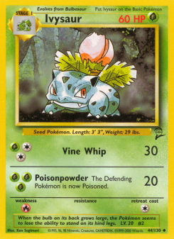 Ivysaur BASE4 44