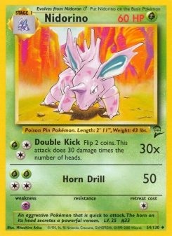 Nidorino BASE4 54