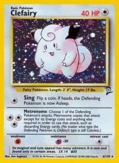 Clefairy BASE4 6