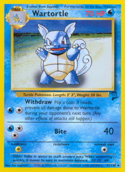 Wartortle BASE4 63
