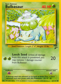 Bulbasaur BASE4 67