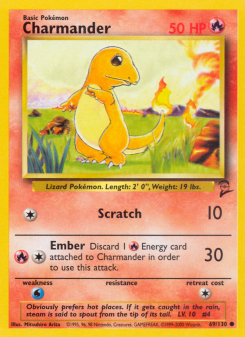 Charmander BASE4 69