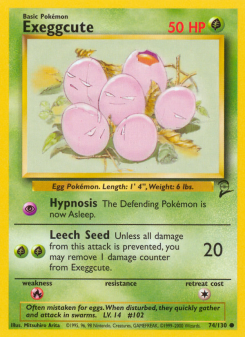 Exeggcute BASE4 74