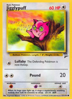 Jigglypuff BASE4 77