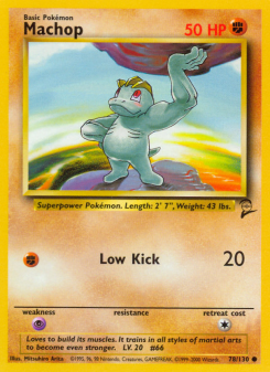 Machop BASE4 78