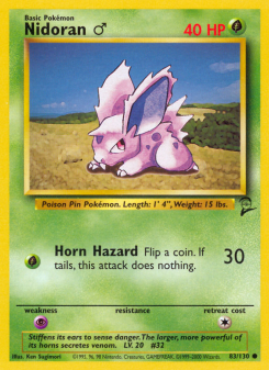 Nidoran♂ BASE4 83