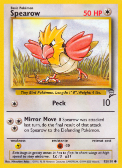 Spearow BASE4 92