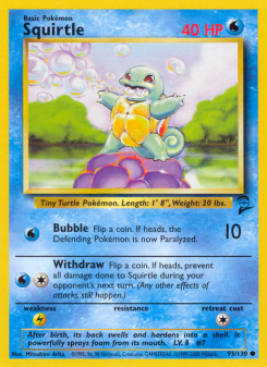 Squirtle BASE4 93