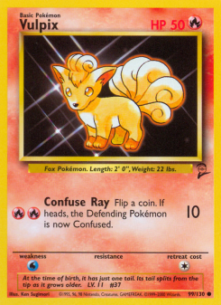Vulpix BASE4 99
