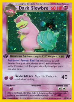 Dark Slowbro BASE5 12