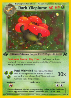 Dark Vileplume BASE5 13
