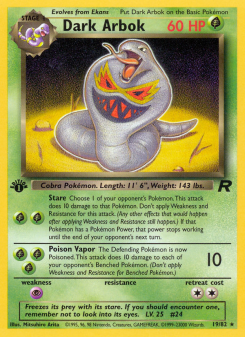 Dark Arbok BASE5 19