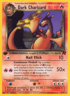 Dark Charizard BASE5 21