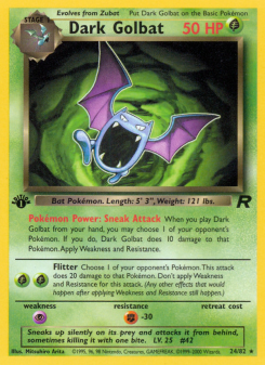 Dark Golbat BASE5 24