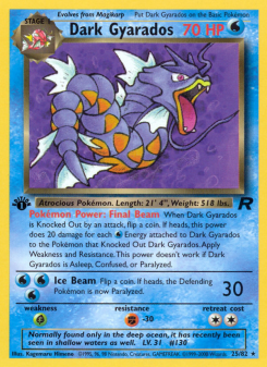 Dark Gyarados BASE5 25
