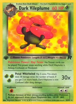 Dark Vileplume BASE5 30