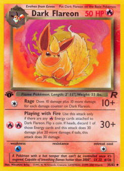 Dark Flareon BASE5 35