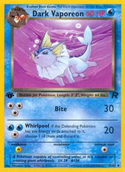 Dark Vaporeon BASE5 45