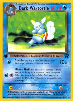 Dark Wartortle BASE5 46