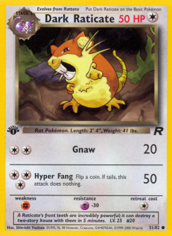 Dark Raticate BASE5 51