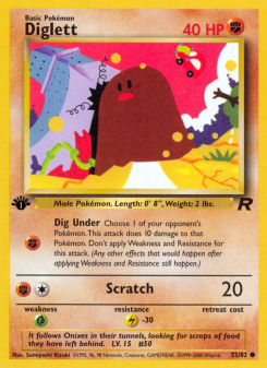 Diglett BASE5 52