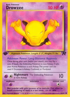 Drowzee BASE5 54