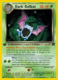 Dark Golbat BASE5 7