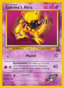 Sabrina's Abra BASEP 19