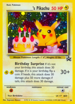 ___________'s Pikachu BASEP 24