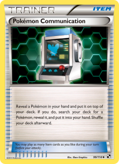 Pokémon Communication BLW 99