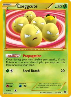 Exeggcute PLB 102