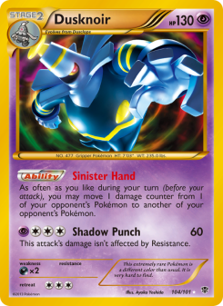 Dusknoir PLB 104