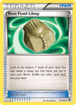 Root Fossil Lileep PLB 87