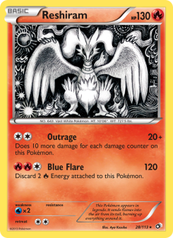 Reshiram LTR 28