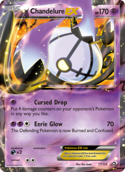 Chandelure-EX LTR 77