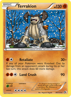 Terrakion LTR 84