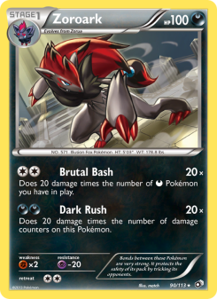 Zoroark LTR 90