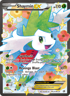 Shaymin-EX LTR RC21