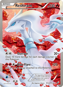Reshiram #RC22 — Legendary Treasures