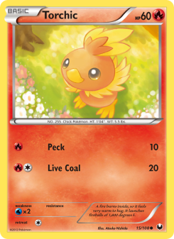 Torchic DEX 15