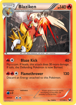 Blaziken DEX 17