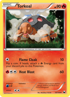 Torkoal DEX 18