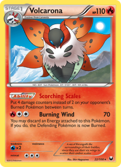 Volcarona DEX 22