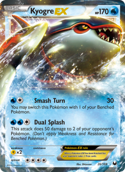 Kyogre-EX DEX 26