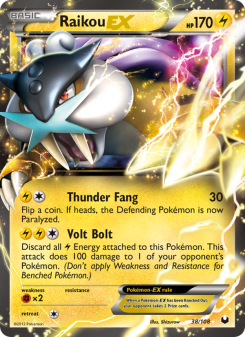 Raikou-EX DEX 38