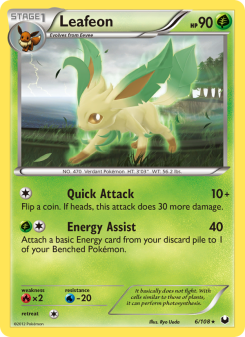 Leafeon DEX 6