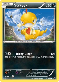 Scraggy DEX 67