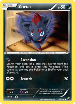 Zorua DEX 69